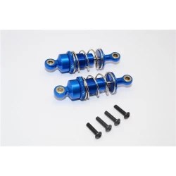 GPM Tamiya TT02 aluminium verstelbare schokdempers 53 mm blauw (2 stuks)