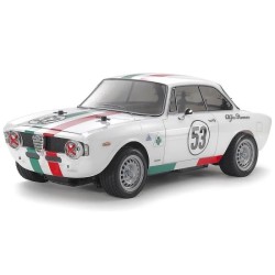 Tamiya 1/10 Alfa Romeo Giulia Sprint Club MB-01 met certificaat bouwdoos